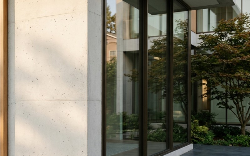 High-end modern interior renovation and timber craftsmanship